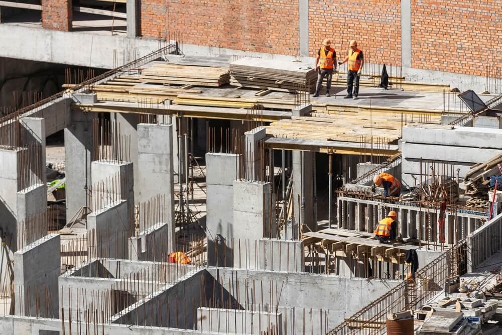 Hanner butų pardavimai nuo 2009 metų, statomas daugiabutis gyvenamųjų namų projekte
