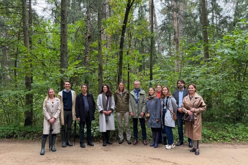 Lietuvos aplinkosaugos projektai Europos Komisijai, delegacija lankosi Neries regioniniame parke