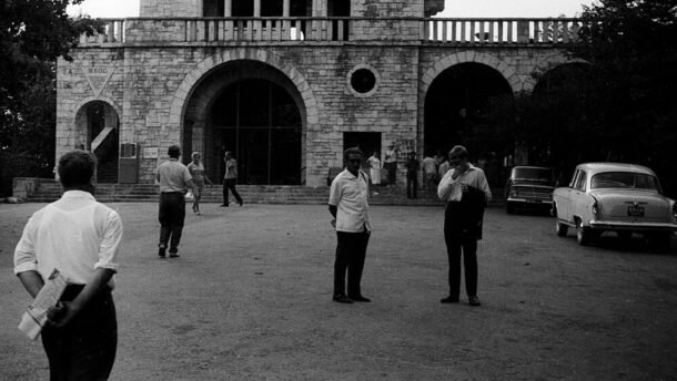 SSRS okupacijos Lietuvoje neigimas – istorinė sovietmečio laikotarpio nuotrauka