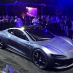 „Tesla Roadster“ pristatymas Hawthorne, Kalifornijoje, 2017 metais