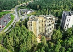VILNIUS TECH renovuojamas 5-asis bendrabutis Saulėtekyje