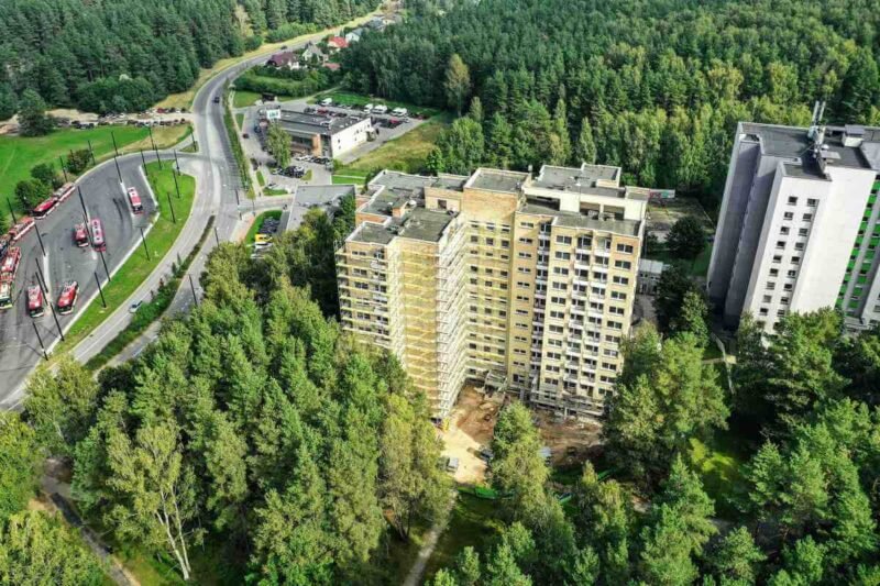 VILNIUS TECH pradėjo bendrabučio renovaciją: investuos 12,8 mln. eurų