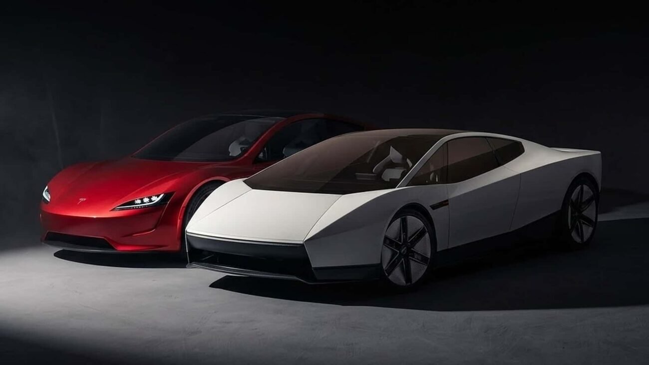 Naujoji Tesla Roadster vizija nustebino: automobilis tapo neatpažįstamas