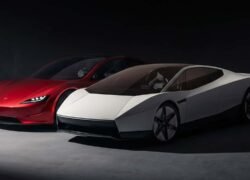 Naujoji Tesla Roadster vizija nustebino: automobilis tapo neatpažįstamas