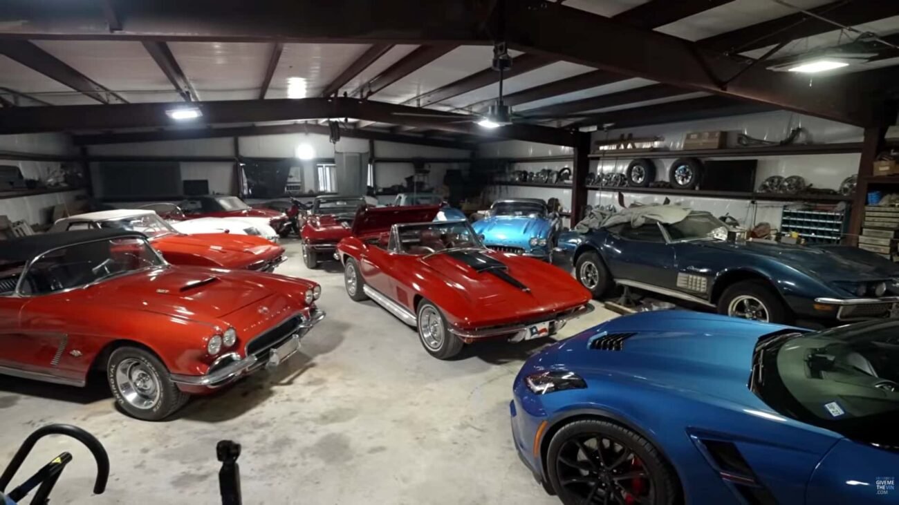 Teksase rasta paslaptinga šešių „Corvette“ kolekcija: kurios mašinos svarbiausios?