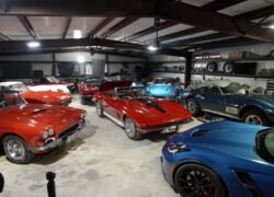 Teksase rasta paslaptinga šešių „Corvette“ kolekcija: kurios mašinos svarbiausios?
