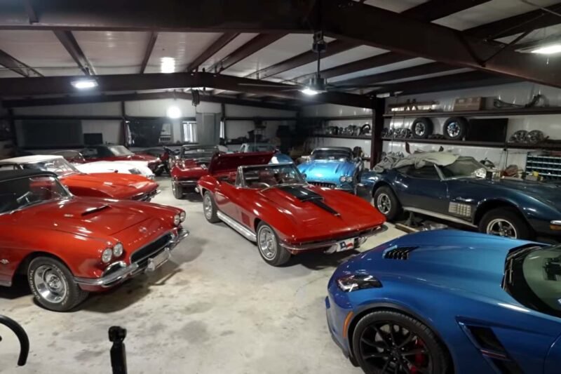 Teksase rasta paslaptinga šešių „Corvette“ kolekcija: kurios mašinos svarbiausios?
